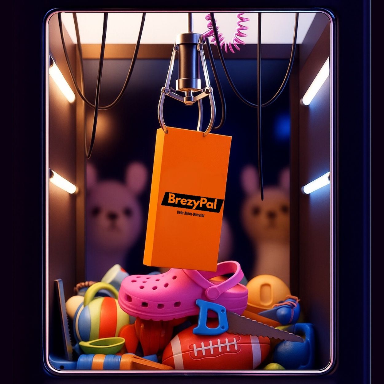 BrezyPal Starterkit schwarz mit Tasche für Nasenklammern