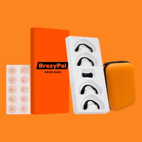BrezyPal Starterkit schwarz mit Tasche für Nasenklammern