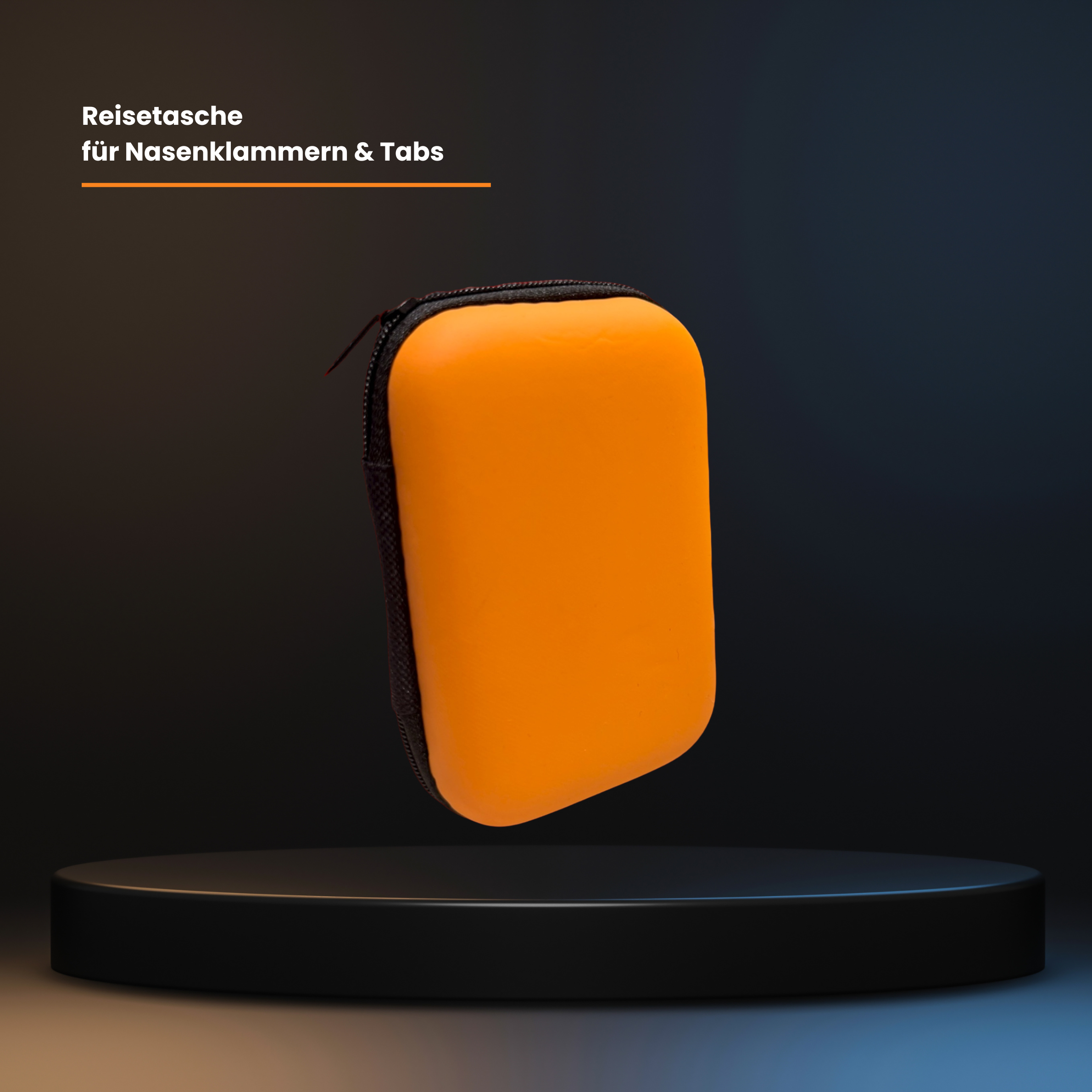 Nasenklammer Tasche für Geschäftsreisen und Unterwegs.